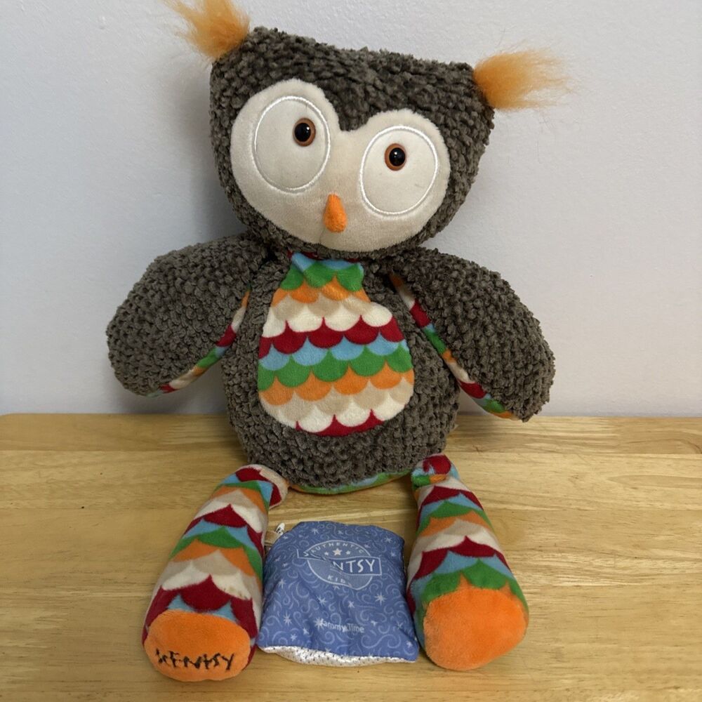 Scentsy Buddy Sachet Olympia Owl Plush 16" Limited Edition Kids Jammy Time